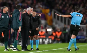 مورينيو ينتقد التحكيم بعد انتصار ريال مدريد في الكلاسيكو